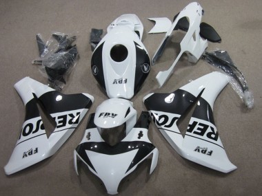 Buy 2008-2011 White Glossy Black Repsol Honda CBR1000RR Motorcycle Fairing Kits UK