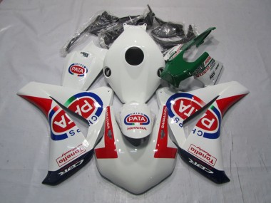 Buy 2008-2011 White Red Blue Pata Honda CBR1000RR Motorcycle Fairings UK