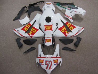Buy 2008-2011 White Red Yellow San Carlo 52 Honda CBR1000RR Motorcycle Fairings UK