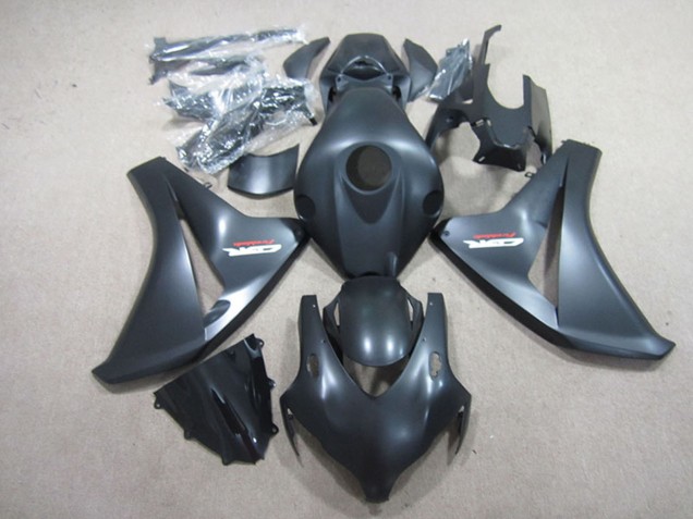2008-2011 Matte Black Honda CBR1000RR Motorcycle Fairings Kits UK