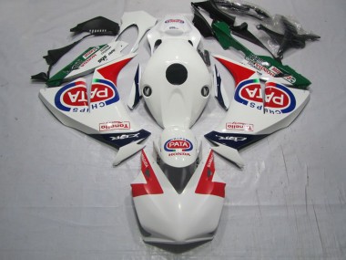 Buy 2012-2016 White Red Blue Green PATA Honda CBR1000RR Motorcycle Fairings UK