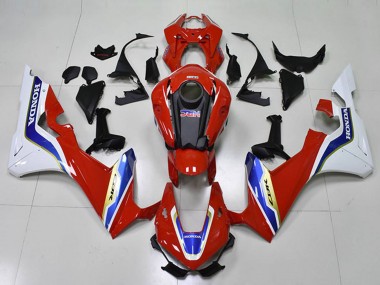 Buy 2017-2024 White Red Blue HRC Honda CBR1000RR Motorcycle Fairing UK