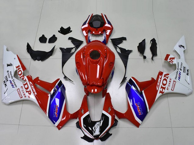 2017-2024 White Red Blue Black HRC Honda CBR1000RR Motorcycle Fairing UK