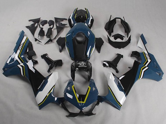 2017-2024 Blue White Yellow Glossy Black Shocker Honda CBR1000RR Motorcycle Fairings UK