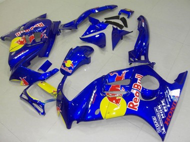 Buy 1995-1996 Blue Yellow Red Bull Honda CBR600 F3 Motorcycle Fairings UK