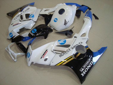 Buy 1995-1996 White Blue Glossy Black Konica Minolta Honda CBR600 F3 Motorcycle Fairings UK