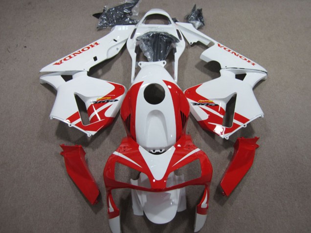 2003-2004 White Red Honda CBR600RR Motorcycle Fairings UK