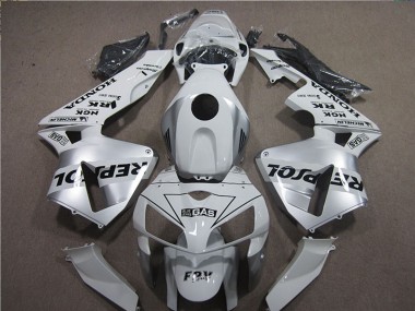 Buy 2005-2006 White Black Repsol Honda CBR600RR Motorcycle Fairings UK
