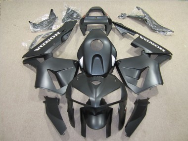 Buy 2005-2006 Matte Black Honda CBR600RR Motorcycle Fairings Kits UK