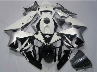 Buy 2005-2006 White Black Honda CBR600RR Motorcycle Fairings Kits UK