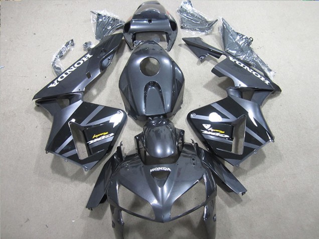 2005-2006 Matte Black Honda CBR600RR Bike Fairings UK