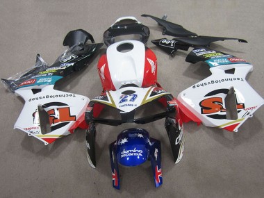 Buy 2005-2006 White Red Black Blue 27 Honda CBR600RR Motorcycle Fairings UK