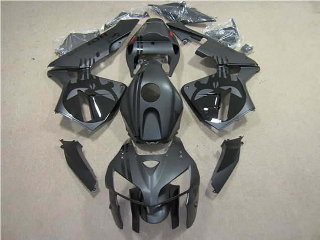 2005-2006 Matte Black Honda CBR600RR Motorcycle Fairing Kits UK