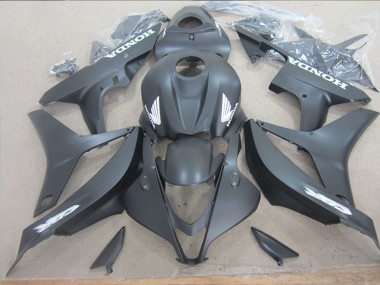 Buy 2007-2008 Matte Black White Decals Honda CBR600RR Motorcycle Fairing UK