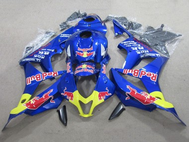 Buy 2007-2008 Blue Yellow Red Bull Honda CBR600RR Motorcycle Fairing Kits UK