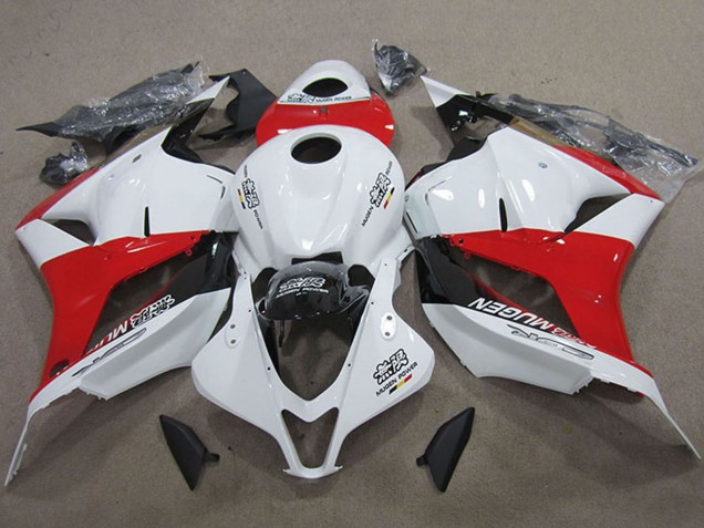 2009-2012 White Red Glossy Black Honda CBR600RR Motorcycle Fairings Kits UK