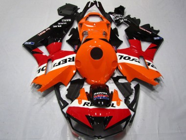 Buy 2013-2023 Orange White Red Glossy Black Repsol Honda CBR600RR Motorcycle Fairings Kits UK