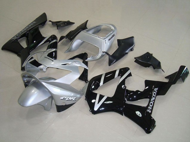 2000-2001 Silver Glossy Black Honda CBR900RR 929 Motorcycle Fairings UK