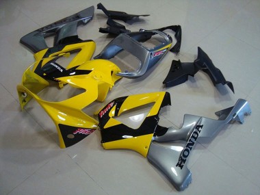 Buy 2000-2001 Yellow Silver Glossy Black Honda CBR900RR 929 Motorcycle Fairings UK