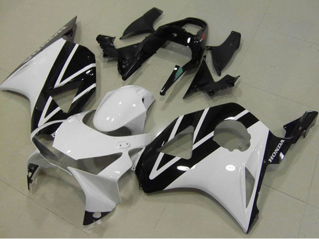 2002-2003 White Glossy Black Honda CBR900RR 954 Motorcycle Fairing UK