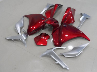 Buy 2010-2014 Silver Red Honda VFR 1200 Motorcycle Fairings UK