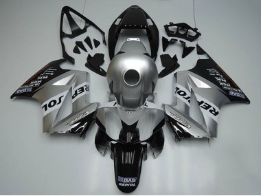Buy 2002-2013 Silver White Glossy Black Repsol Honda VFR 800 Motorcycle Fairings UK