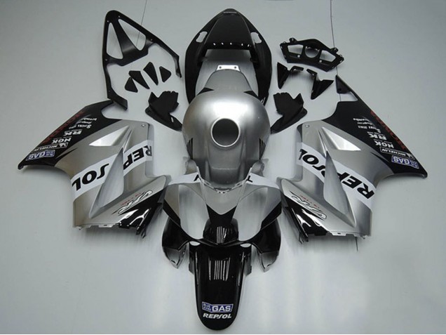2002-2013 Silver White Glossy Black Repsol Honda VFR 800 Motorcycle Fairings UK