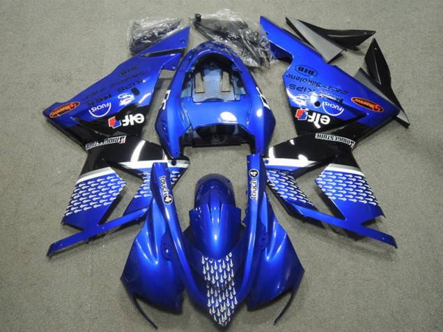 2004-2005 Blue Touch4 Kawasaki ZX10R Motorcycle Fairings UK