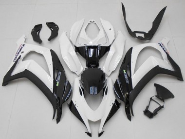 Buy 2016-2020 White Black Green Kawasaki ZX10R Motorcycle Fairings UK