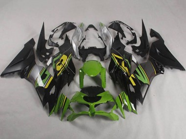 Buy 2019-2022 Green Yellow Silver Matte Black Kawasaki ZX6R Motorcycle Fairings UK