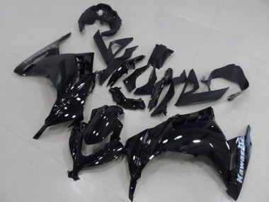 Buy 2013-2018 Glossy Black Kawasaki ZX300R Motorcycle Fairing UK
