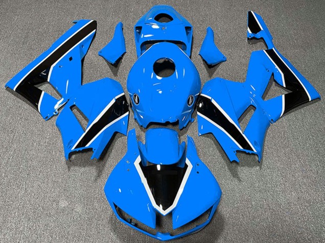2013-2026 Light Blue White Glossy Black Honda CBR600RR Motorcycle Fairings UK
