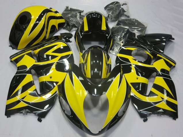 1997-2007 Yellow Black Suzuki GSXR 1300 Motorcycle Fairings UK