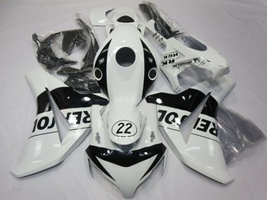 Buy 2008-2011 White Glossy Black Repsol 22 Honda CBR1000RR Motorcycle Fairings UK