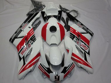 Buy 2004-2005 White Red Glossy Black Castrol 9 Honda CBR1000RR Motorcycle Fairings UK