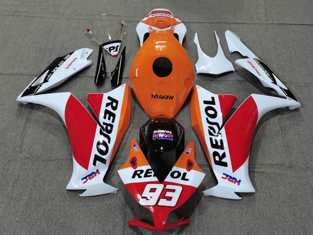 2012-2016 White Orange Red Glossy Black HRC Repsol 93 Honda CBR1000RR Motorcycle Fairings UK