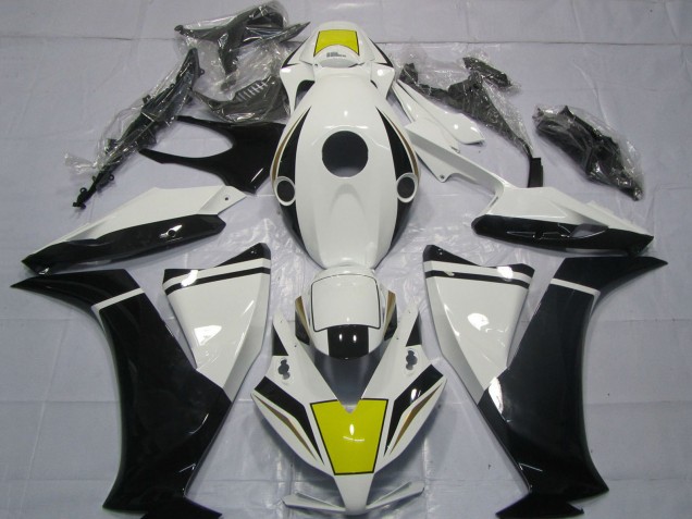 2012-2016 White Yellow Glossy Black Honda CBR1000RR Motorcycle Fairing UK