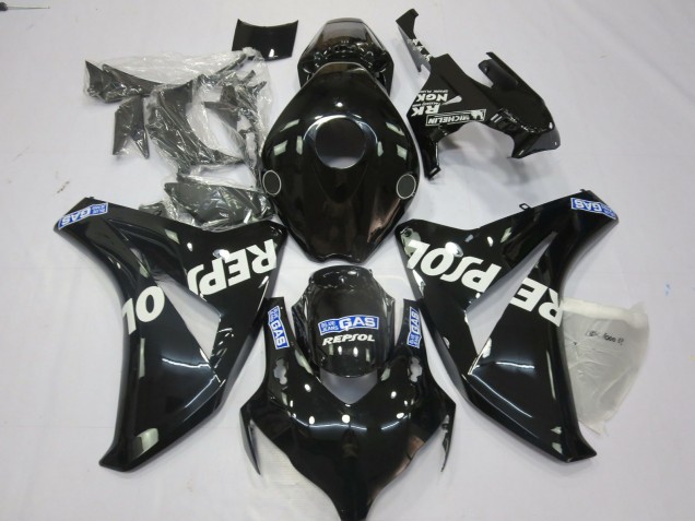 2008-2011 Glossy Black Blue White Repsol Honda CBR1000RR Motorcycle Fairings UK