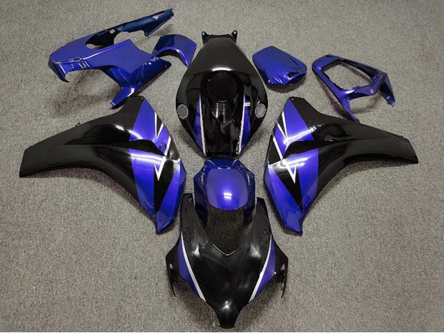 2008-2011 Blue Glossy Black Honda CBR1000RR Motorcycle Fairing UK