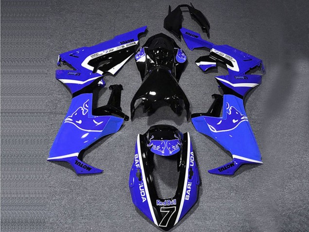 2017-2024 Blue White Glossy Black Bull Honda CBR1000RR Motorcycle Fairings UK