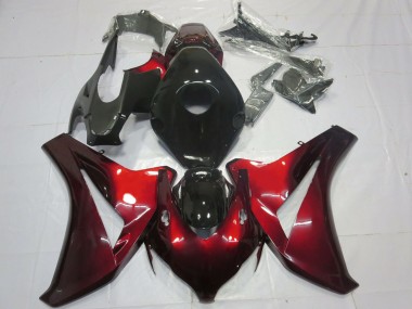 Buy 2008-2011 Candy Red Black Honda CBR1000RR Motorcycle Fairings UK