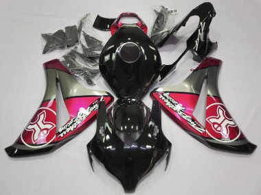 Buy 2008-2011 Pink Grey Glossy Black Honda CBR1000RR Motorcycle Fairings UK