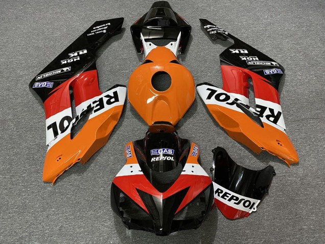 2004-2005 Orange White Red Glossy Black Repsol Honda CBR1000RR Abs Fairings UK
