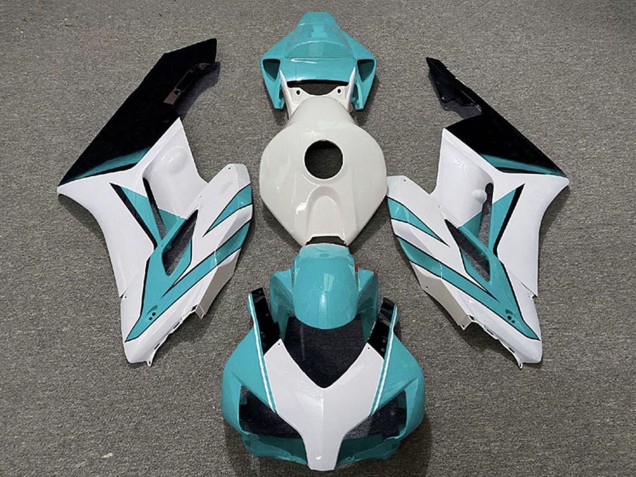 2004-2005 White Cyan Blue Glossy Black Honda CBR1000RR Motorcycle Fairings UK