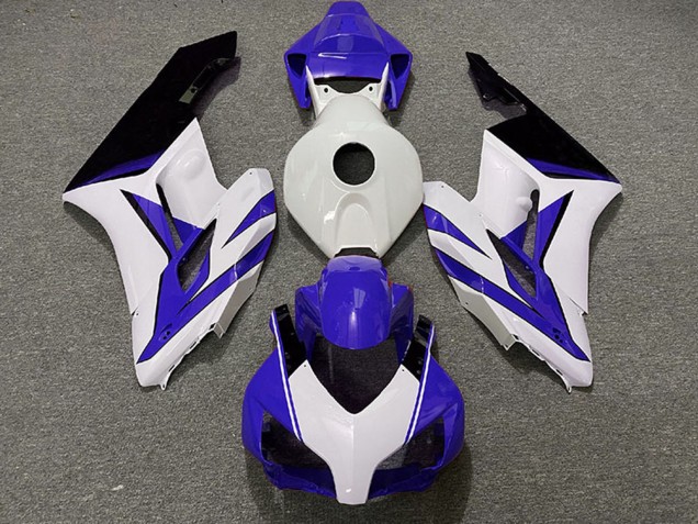 2004-2005 White Blue Glossy Black Honda CBR1000RR Motorcycle Fairings UK