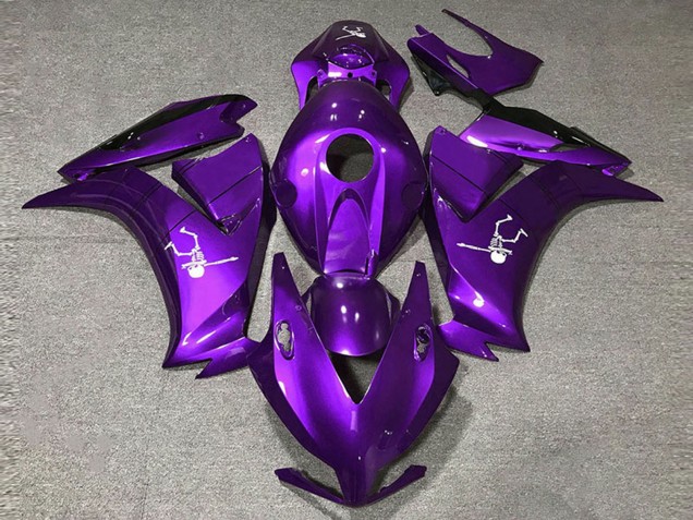 2012-2016 Deep Purple Glossy Black Honda CBR1000RR Motorcycle Fairings UK