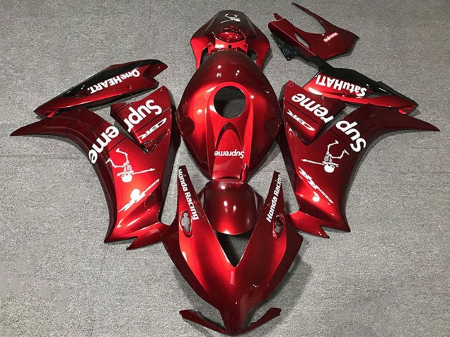2012-2016 Deep Red Supreme Honda CBR1000RR Motorcycle Fairings UK