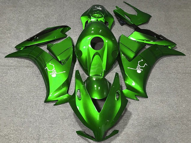2012-2016 Electric Green Glossy Black Honda CBR1000RR Motorcycle Fairings UK