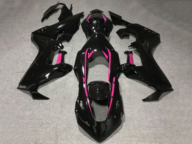 2017-2024 Glossy Black Pink Lining Honda CBR1000RR Motorcycle Fairings UK