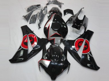 Buy 2008-2011 Silver Red Glossy Black Honda CBR1000RR Motorcycle Fairings UK
